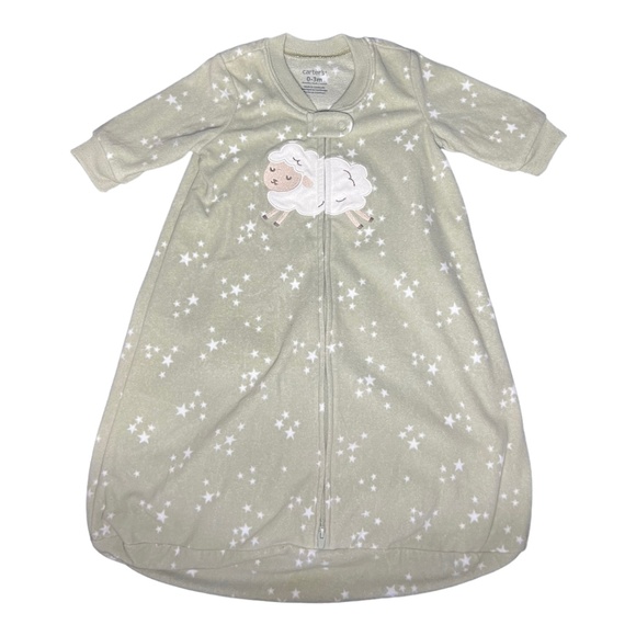 Carter’s Baby Girls Sleep Sacks 0-3 Months Lot Of 3 - Picture 5 of 10